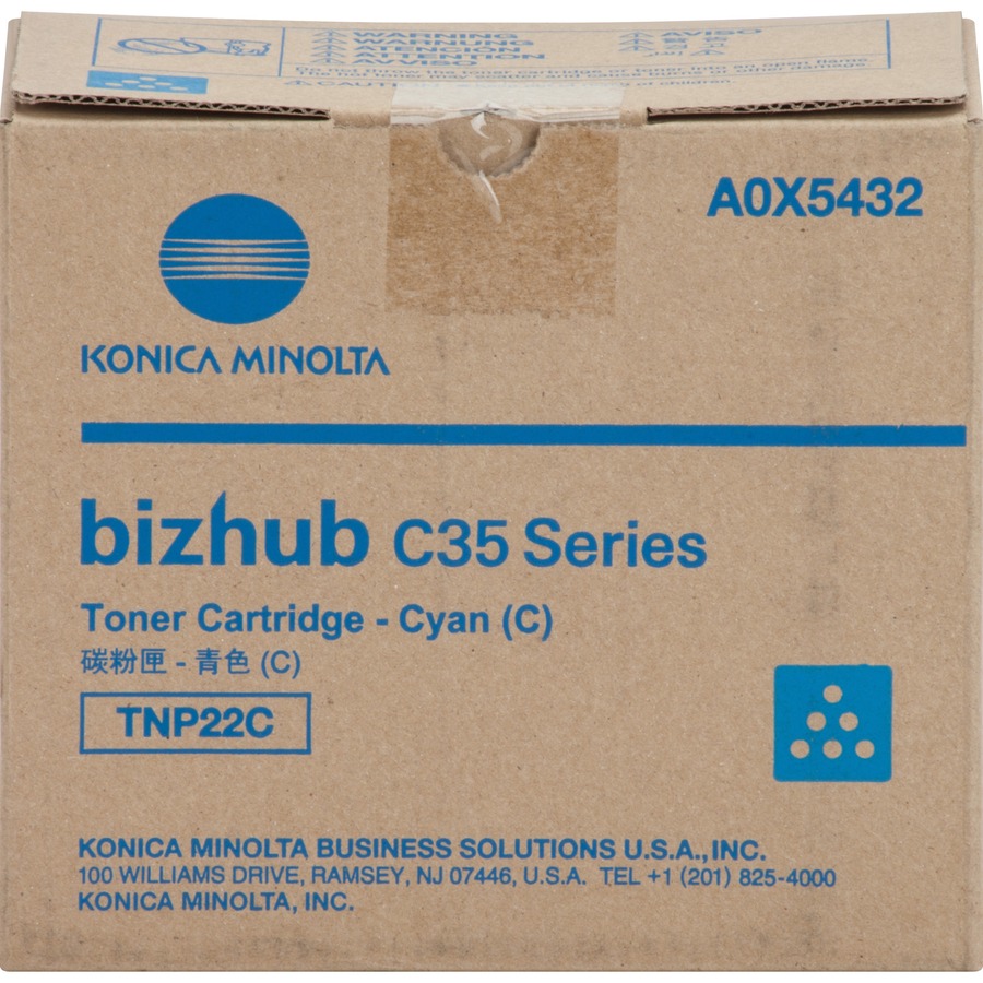KONICA TNP22C CYAN TONER