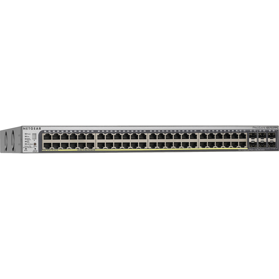 NETGEAR (GS752TSB-100NAS) Commutateur intelligent empilable ProSafe Gigabit 52 ports GS752TS