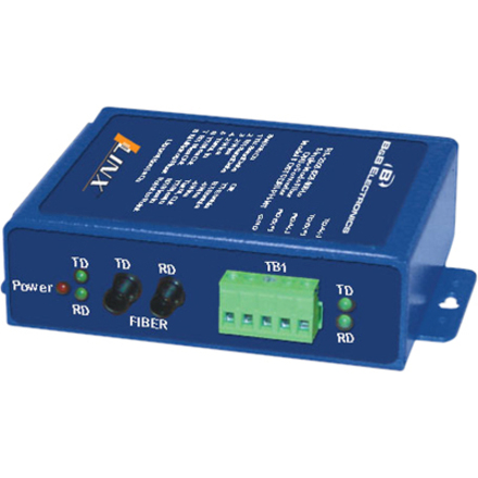 HEAVY INDUSTRIAL SERIAL TO FIBER OPTIC CONVERTER - MULTI-MODE ST