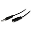 StarTech 1m Slim 3.5mm Stereo Extension Audio Cable - M/F | MU1MMFS