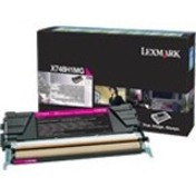 LEXMARK X748H4MG MAGENTA RETURN PROGRAM TONER CARTRIDGE TAA FOR USE IN X748 ESTI