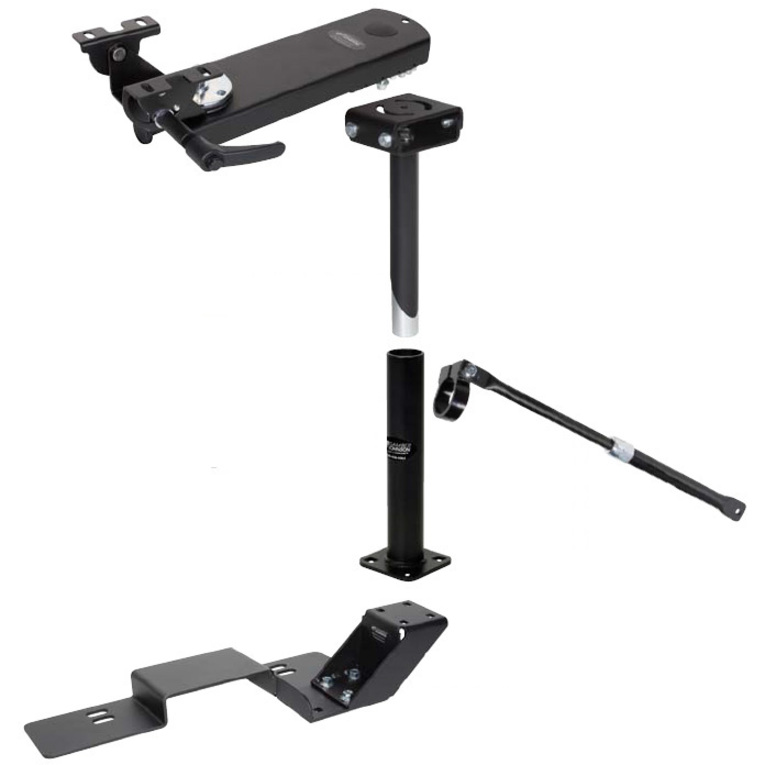 GAMBER-JOHNSON KIT, FORD F150, PEDESTAL (2004-13). INCLUDES: VEH BASE, 9IN LOWER