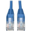 Tripp Lite Cat5e 350MHz Snagless Molded Cable(Blue) - 20 ft | N001-020-BL
