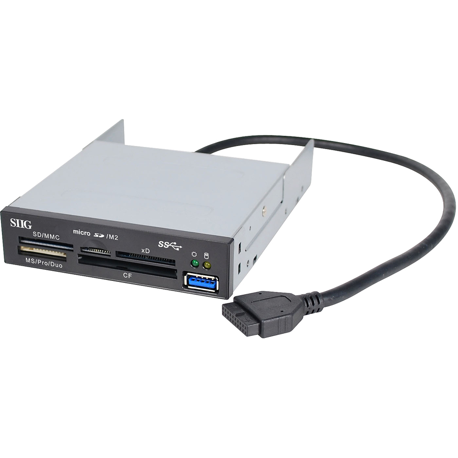 Broad Compatibility Siig Ju-Mr0a11-S1 Adds 0-Port to USB-Enabled Computers. Plug