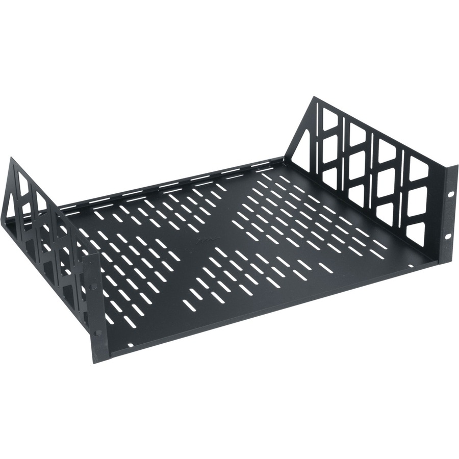 3 RU UTILITY RACKSHELF, 14.75 INCHES DEEP, VENTED - 4 PIECE - WELDED STEEL CONST