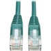 TRIPP LITE 5FT CAT5E GREEN MOLDED SNAGLESS RJ45 M/M PATCH CABLE 350MHZ