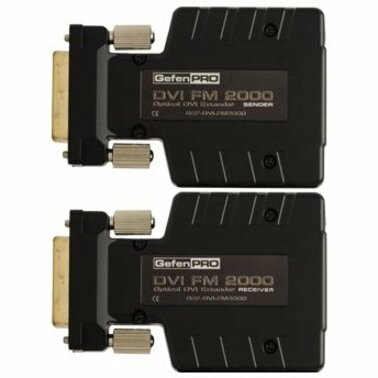 DUAL LINK DVI FIBER OPTIC MODULAR EXTENDER