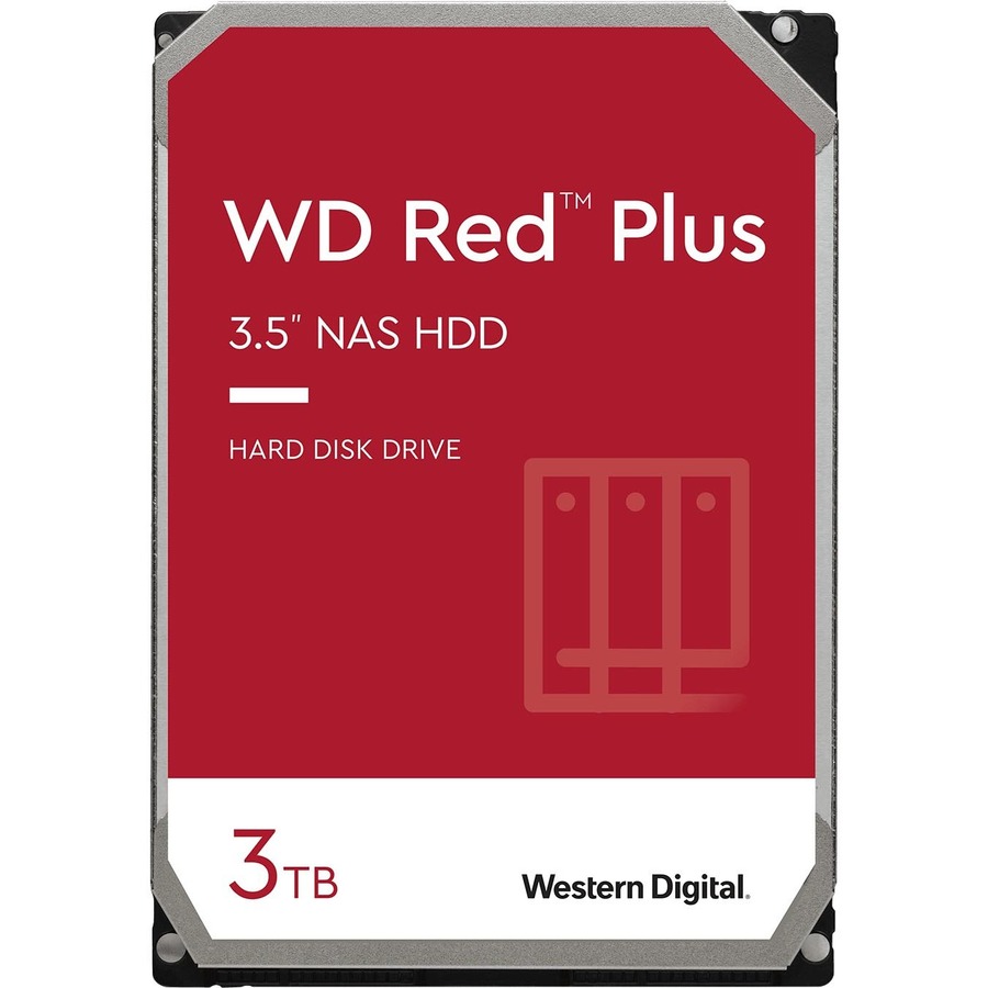 Western Digital WD Red 3 TB 5400 RPM SATA 6 Gb/s 64 MB | NAS Desktop HDD