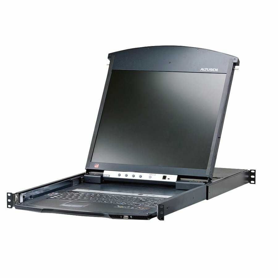16 Port 17" IP LCD KVM