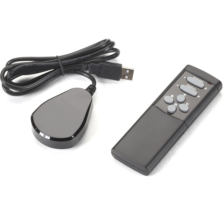 IR REMOTE CONTROL AND USB RECEIVER PAIR