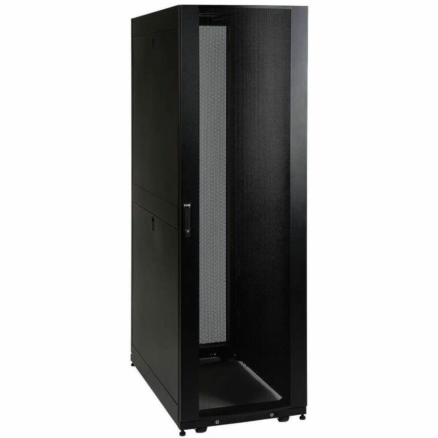 EATON TRIPP LITE SERIES 45U SMARTRACK MID-DEPTH RACK ENCLOSURE CABINET WITH DOOR