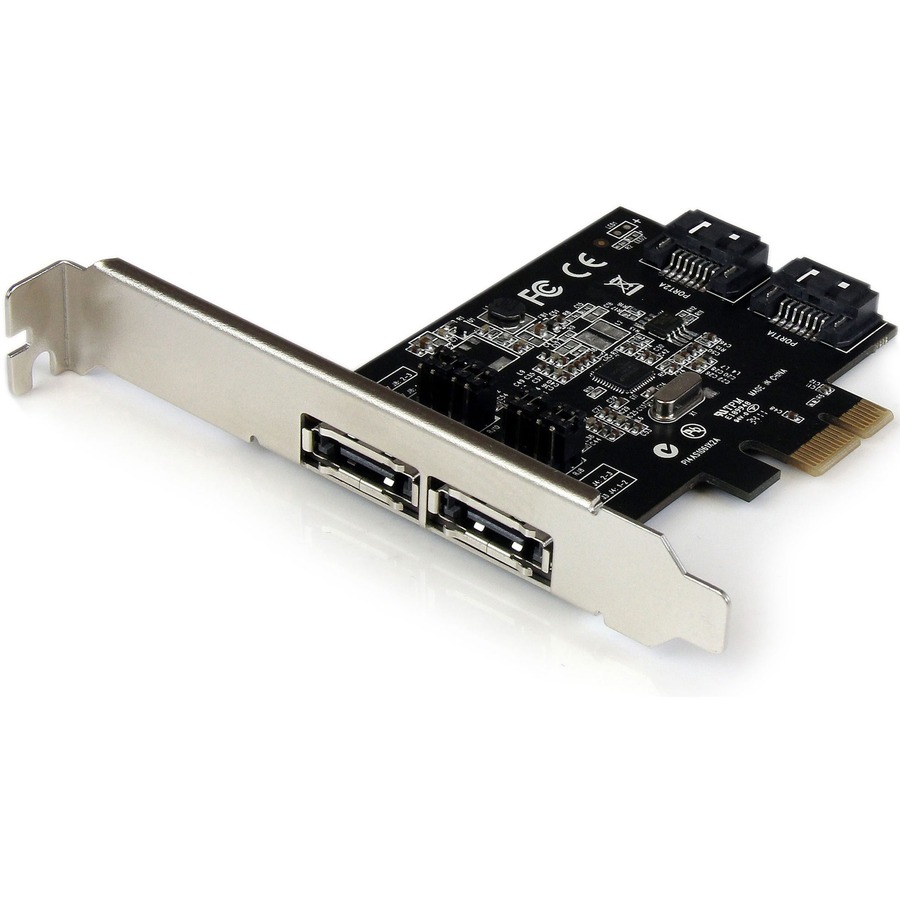 ADD 2 EXTERNAL OR INTERNAL SATA 6 GBPS PORTS TO A COMPUTER, THROUGH A PCI EXPRES
