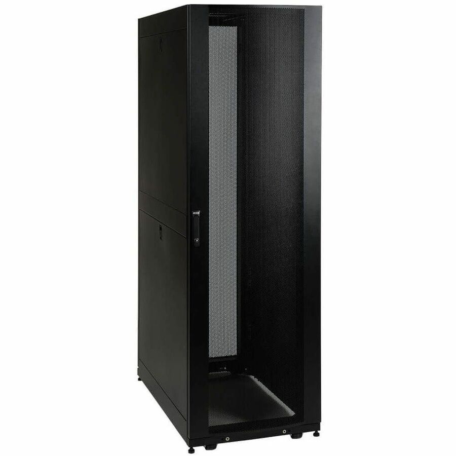 45u Smartrack Shallow-Depth Rack Enclosure Cabinet with Doors & Side Panels