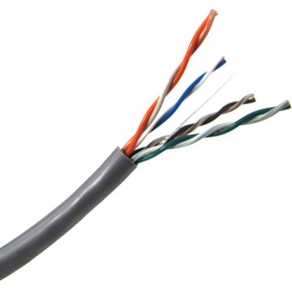 1000FT ASH CAT5E 350MHZ SOLID UTP CMR