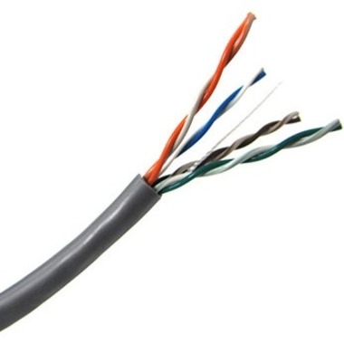 1000FT GRAY PLENUM CAT6 CABLE 550MHZ