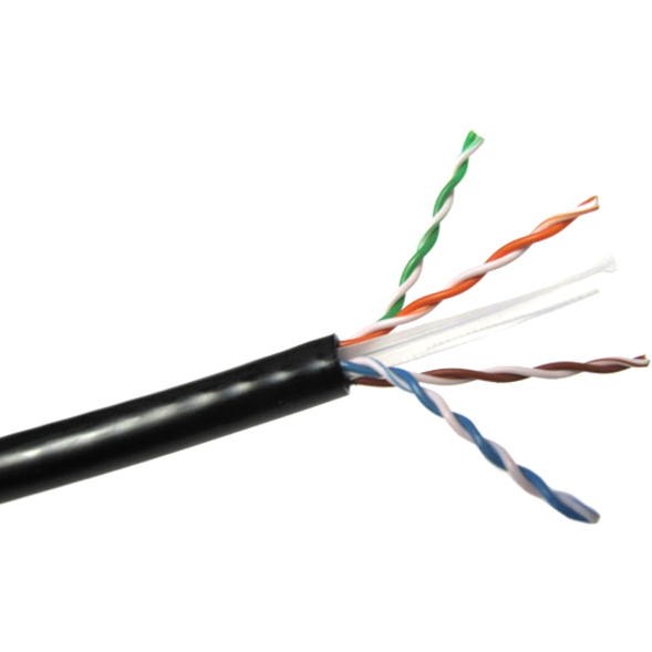 1000FT CAT6 OUTDOOR/DIRECT BURIAL RATED SOLID BULK CABLE