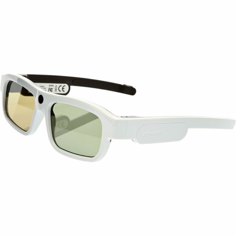 YOUNIVERSAL BT/IR 3D ACTIVE GLASSES-WHI