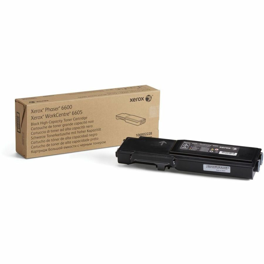 XEROX PHASER 6600/WORKCENTRE 6605 HIGH CAPACITY BLACK TONER CARTRIDGE - UP TO 80