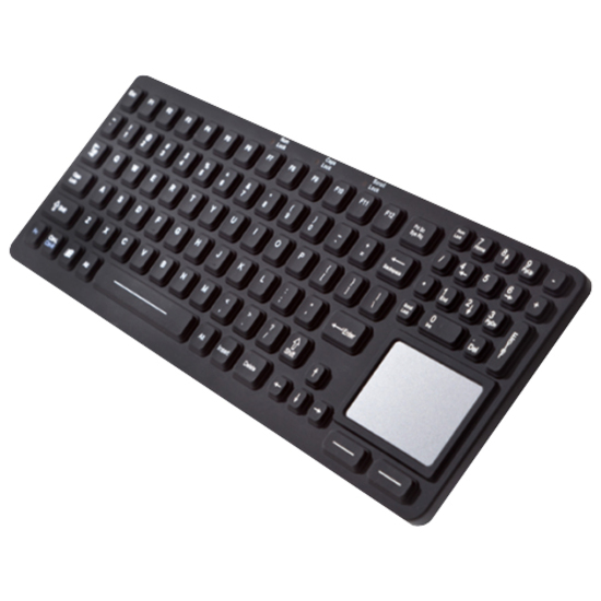SEALED KEYBOARD WITH TOUCHPAD, NUMERIC PAD AND USB CABLE - MEETING IP67 STANDARD
