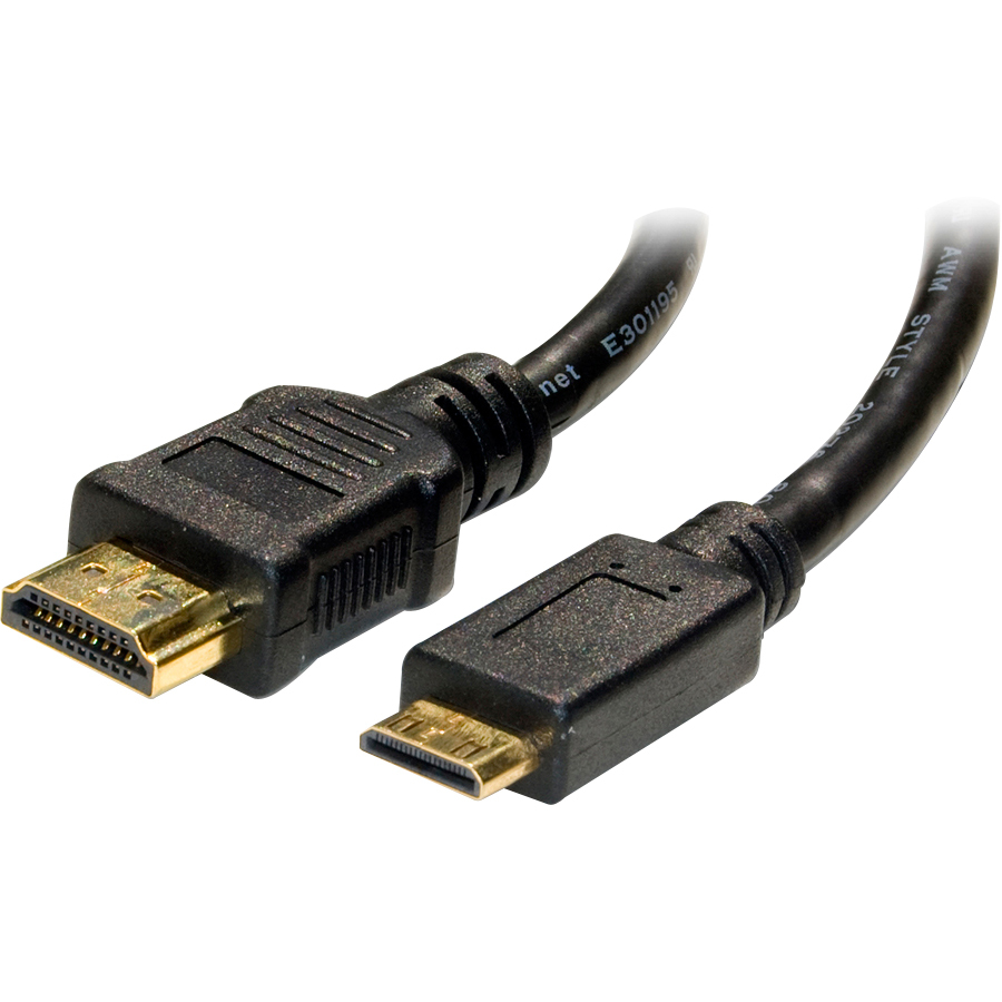 4xem 10ft Mini Hdmi to Hdmi High Speed Cable 4k Hdtv 18gbps