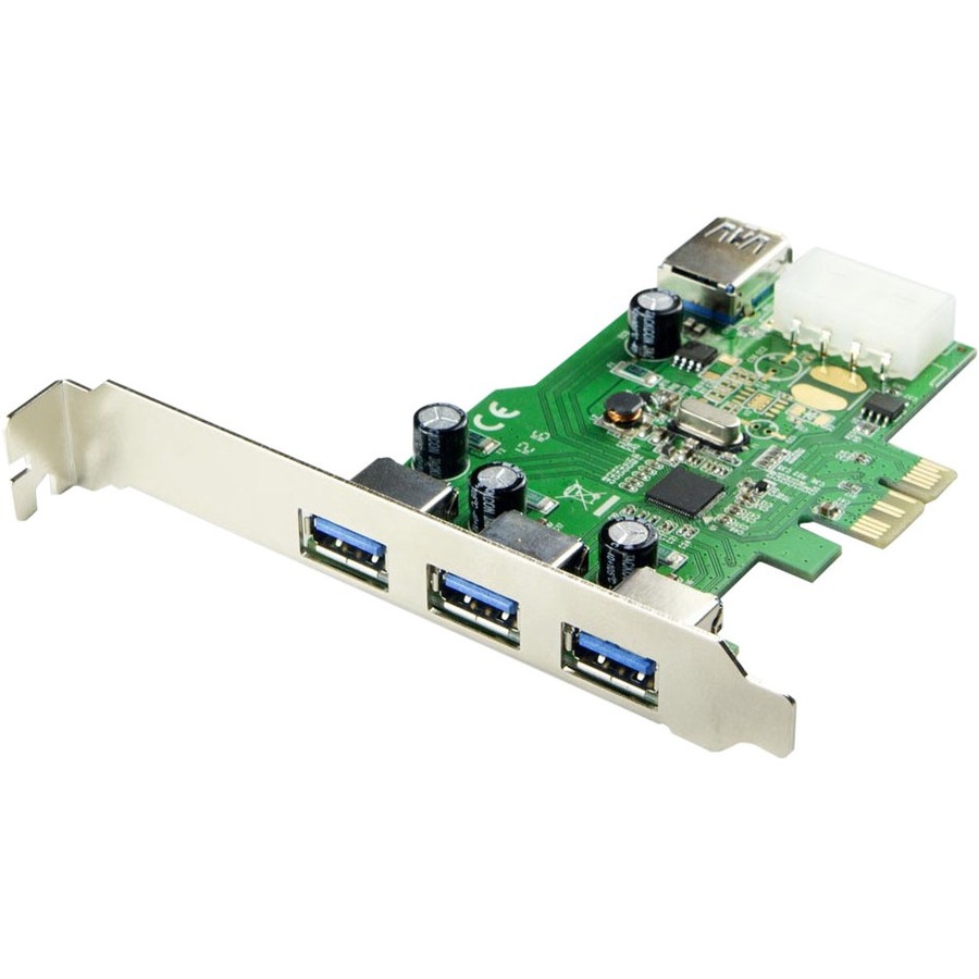 PCI-EXPRESS USB 3.0 3+1 PORT CARD, RENE