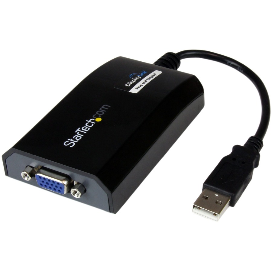 USB2VGAPRO2 - USB TO VGA ADAPTER, EXTERNAL USB VIDEO GRAPHICS CARD FOR PC AND MA