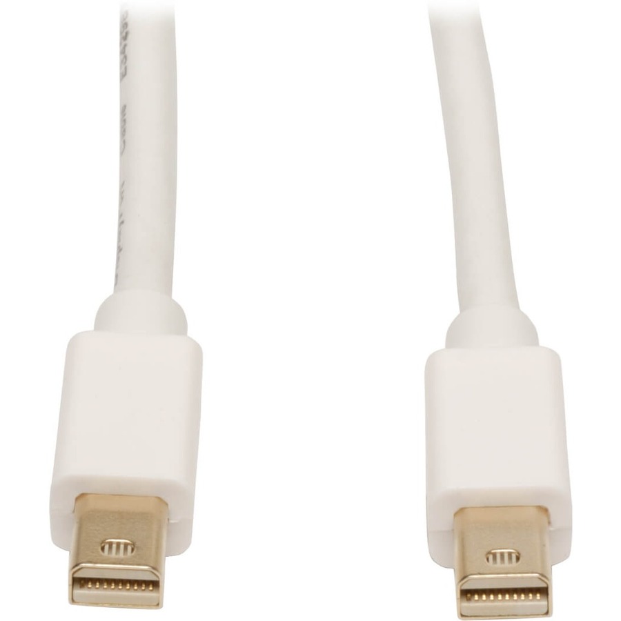 EATON TRIPP LITE SERIES MINI DISPLAYPORT CABLE, 4K 60HZ (M/M), WHITE, 10 FT. (3.