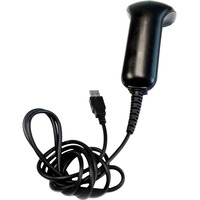 Unitech AS10 USB Barcode Scanner - Black (AS10-U) | 100 scan/s - CCD - Linear Imager