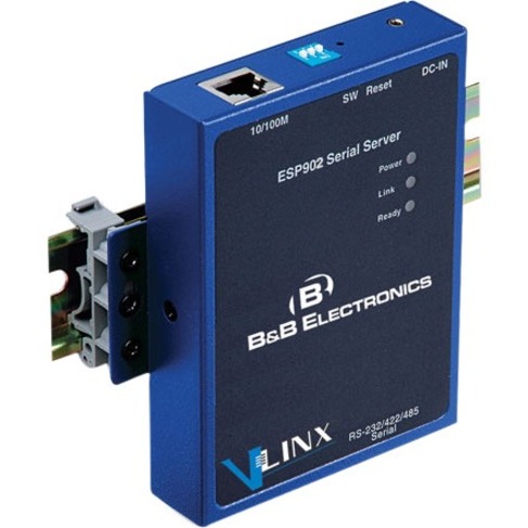 IP SERIAL DEVICE SERVER SERIAL ETHERNET SERVERS TRANSPARENTLY CONNECTS, CONFIGUR