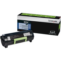 Lexmark 601H High Yield Return Program Toner Cartridge - Black - Laser - 10000 Page (60F1H00)