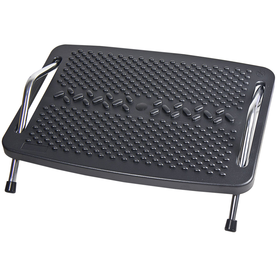 FOOT REST WITH METAL SUPPORT, ERGONOMIC DESIGN, COMFORTABLE MASSAGE FUNCTION, TI