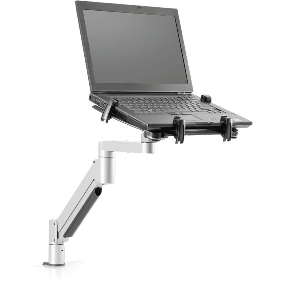 THE 7000-T FLEXIBLE HEIGHT ADJUSTABLE LAPTOP STAND MONITOR ARM OFFERS SMOOTH ONE