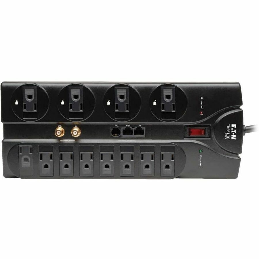 EATON TRIPP LITE SERIES PROTECT IT 12-OUTLET SURGE PROTECTOR, 8 FT. (2.43 M) COR