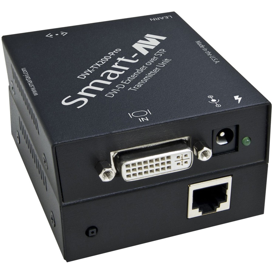 DVI-D CAT6 STP EXTENDER WITH RECLOCKING. INCLUDES:DVX-TX200-PRO, DVX-RX200-PRO,