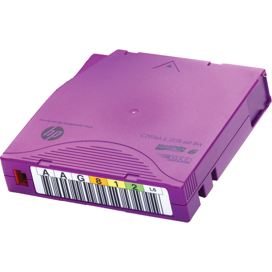 HP LTO-6 RW CUSTOM LABEL 20 TAPES
