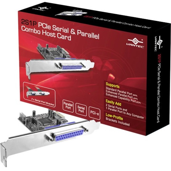 VANTEC PCIE 2 SERIAL & 1 PARALLEL HOST C