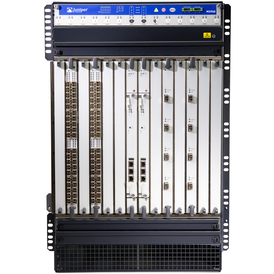 MX960 WITH INSTALLED BACKPLANE, SPARE