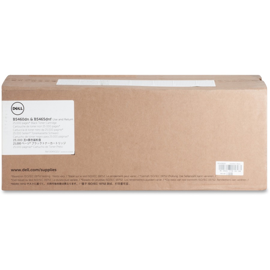 BLK TONER CART 25K B5460DN B5465DNF