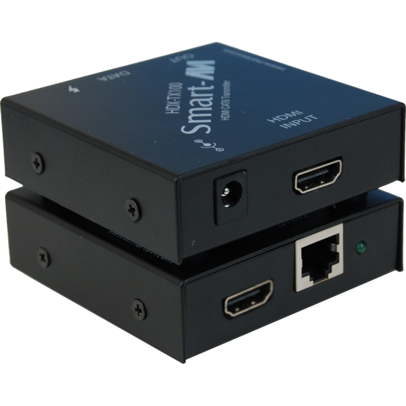 HDMI EXTENDER OVER A SINGLE CAT6 STP CABLE WITH LOCAL VIDEO OUTPUT. INCLUDES: HD