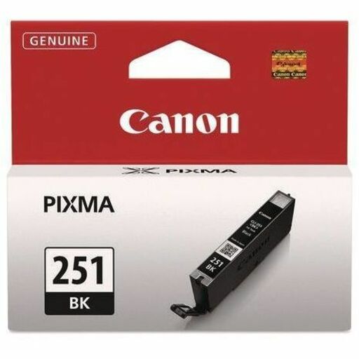 Canon CLI-251BK Original Inkjet Ink Cartridge - Black Pack