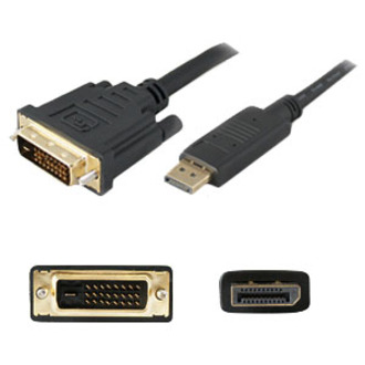 10' DisplayPort to DVI Video