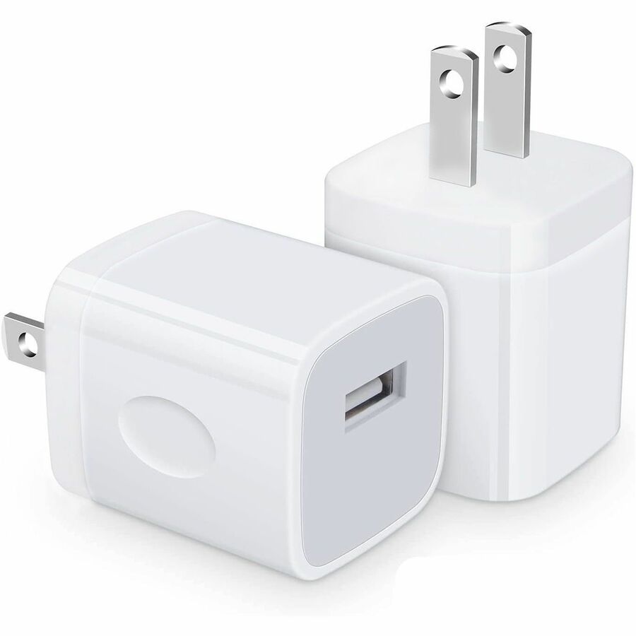 4XEM UNIVERSAL 1A WALL CHARGER FOR APPLE IPHONE/IPOD LIFETIME WARRANTY