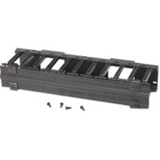 EATON RCM+ HORIZONTAL CABLE MANAGER, 19IN RACKMOUNT, 1 RMU, FLAT BLACK