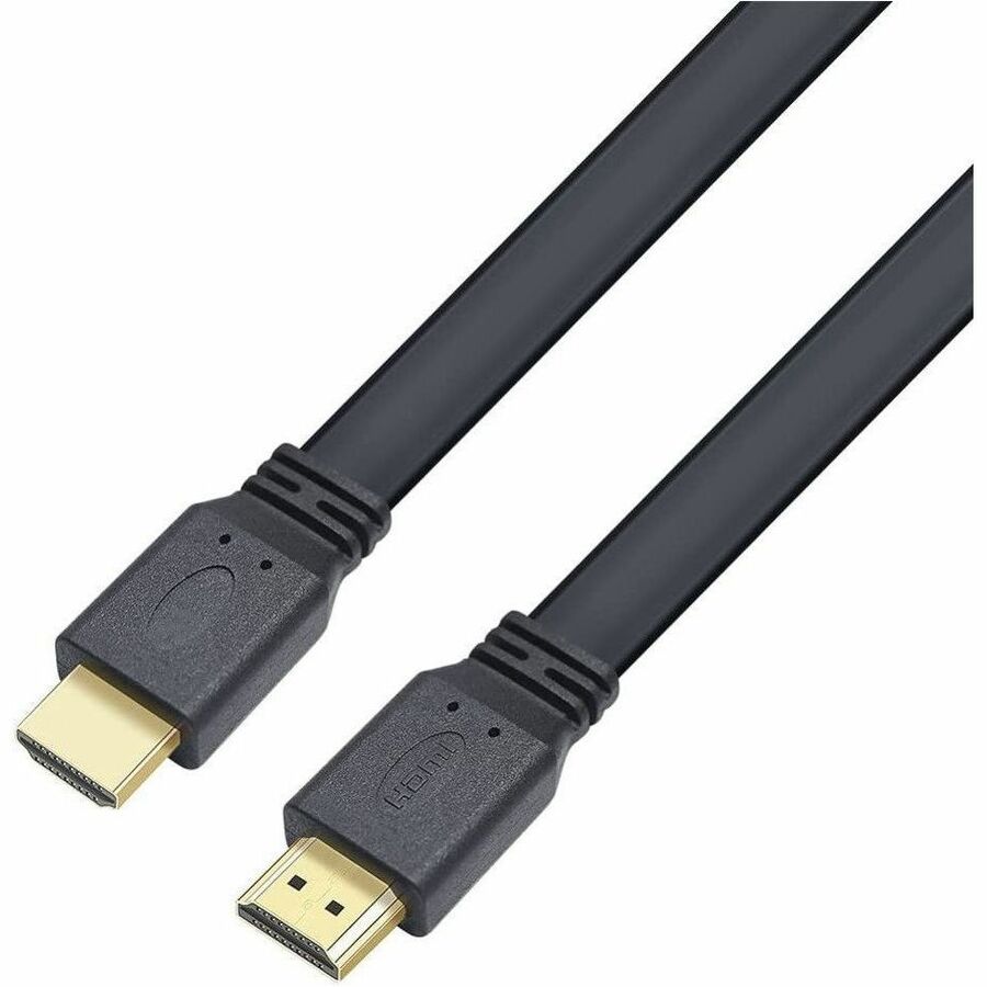 4xem 10ft Hdmi Flat Uhd High Speed Cable Ultra HD 4kx2k V1.4 Male