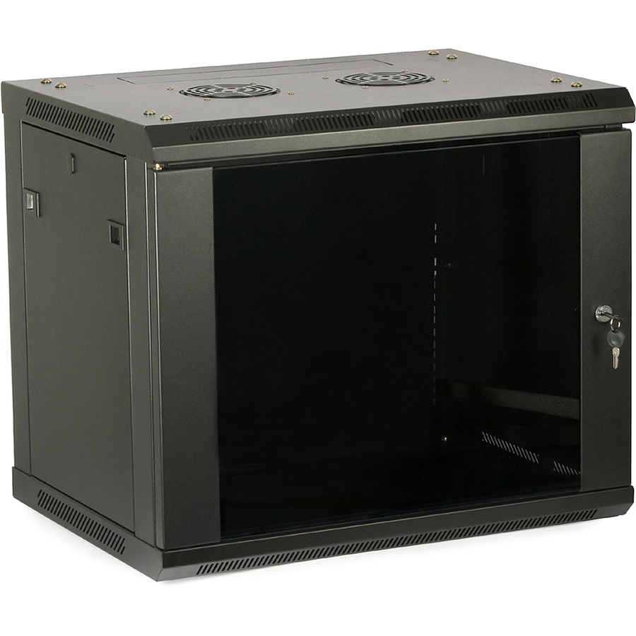 4xem 9u Wall Mount Rack Enclosure 19inch Server Cabinet Locking Door