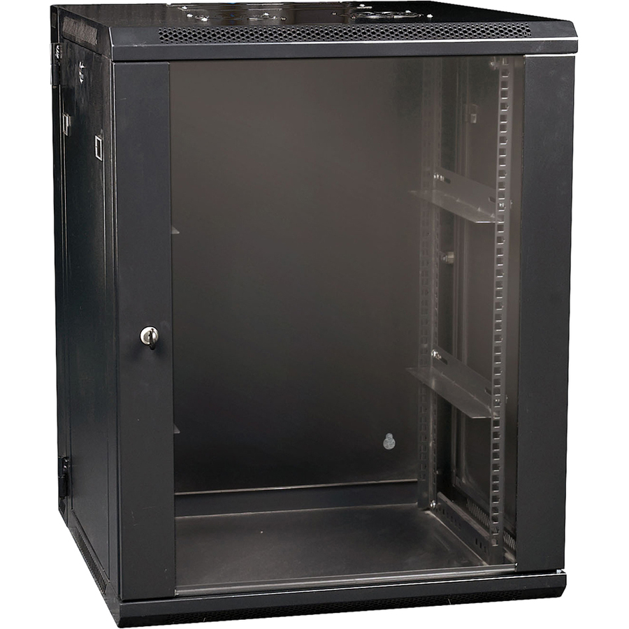 4xem 15u Wall Mount Rack Enclosure 19inch Server Cabinet Locking Door