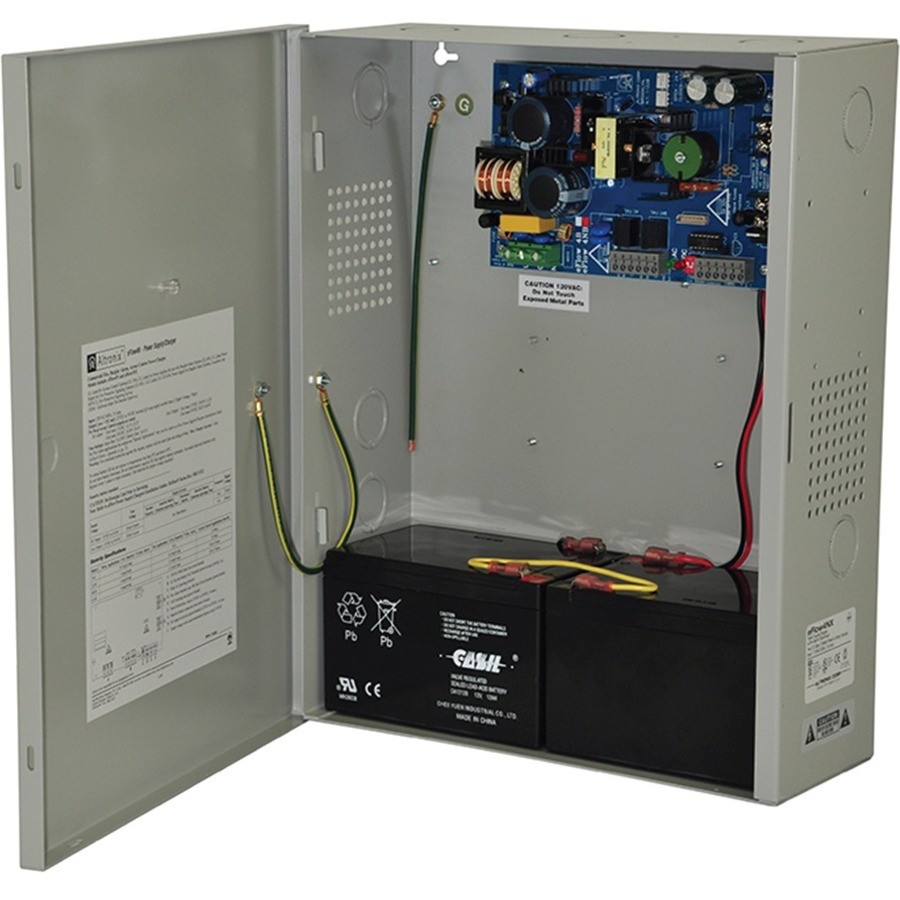 Power Supply Charger, Single Output, 12/24vdc @ 4a, Aux Output, Fai, Linq2 Ready, 115vac, Bc400 Enclosure