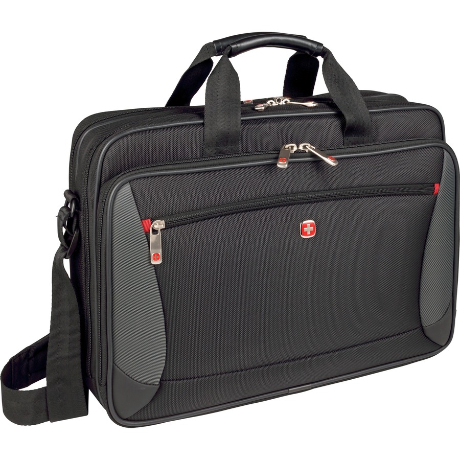 Wenger & Swissgear by Group III Wenger Mainframe Case Triple Guss 15.6in Laptop Black