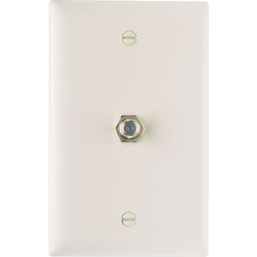 F TYPE COAX CONNECTOR W/TP PLATE LA