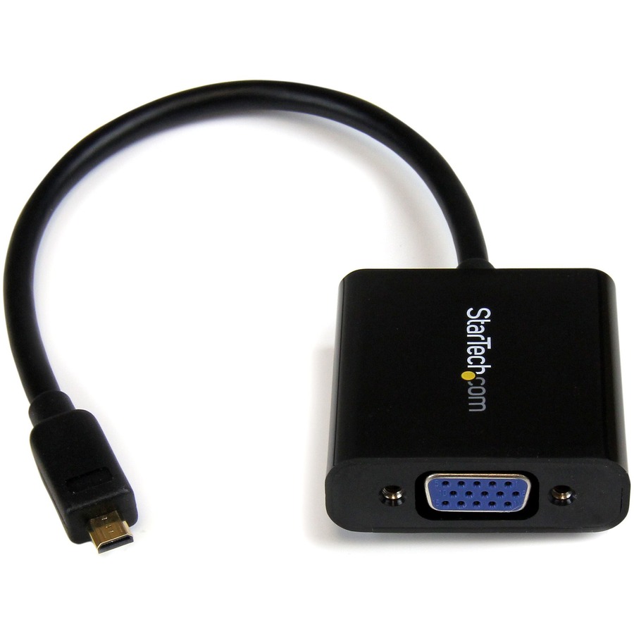 StarTech Micro HDMI&reg; to VGA Adapter Converter for Smartphones / Ultrabook / Tablet - 1920x1080